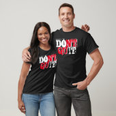 Stop niet met het motivatie shirt (Unisex)