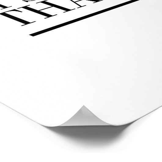 Stop niet met John Greenleaf Whittier Poster (Hoek)