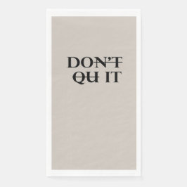 Stop niet met keukenhanddoek servet