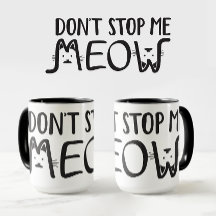 Stop niet met mij │ Grappig Quote Black White Typo