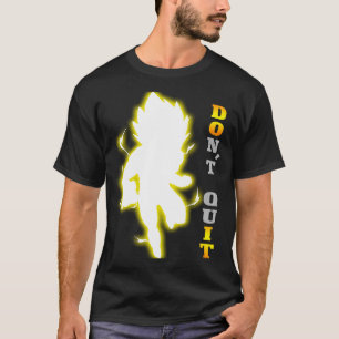 Stop niet met Motivatie prijsopgave, fitness en gy T-shirt