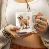 Stop niet met ophalen - hondenliefhebber- Golden R Koffiemok