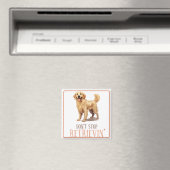 Stop niet met ophalen - hondenliefhebber- Golden R Magneet (Insitu (Vaatwasser))