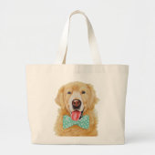 Stop niet met Retrievin. Grote Tote Bag (Voorkant)