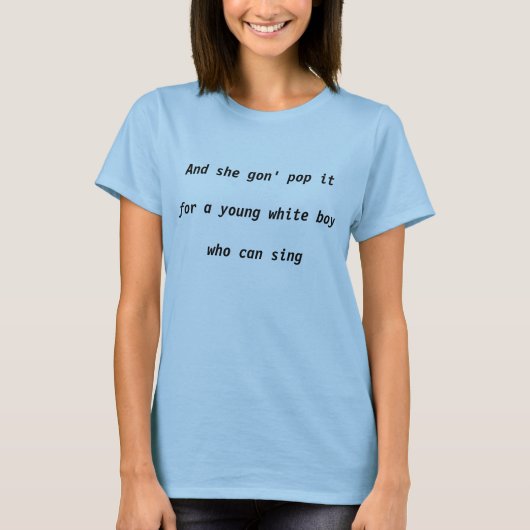 Stop niet met Ringer T-shirt (Voorkant)