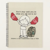 Stop niet planner (Voorkant)