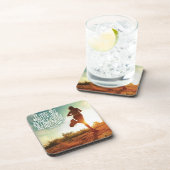 STOP NIET. Running Marathon Workout Motivatie Drankjes Onderzetter (Rechterzijde)