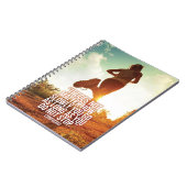 STOP NIET. Running Marathon Workout Motivatie Notitieboek (Linkerzijde)