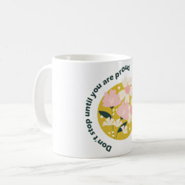 Stop Niet Totdat Je Trots Bent  Motiverende Quote Koffiemok