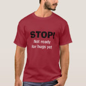 STOP No Hugs T-shirt (Voorkant)