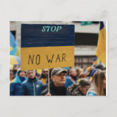 STOP NO WAR BRIEFKAART (Voorkant)