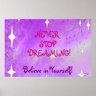 STOP NOOIT DREAMING Poster