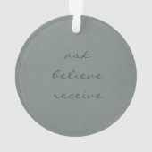 STOP NOOIT ELKE DAG IN HOPE MIRACLES ORNAMENT (achterkant)