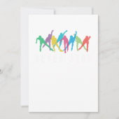 Stop nooit Gealigneerde het Schatsen Rollerblading Kaart (Voorkant)