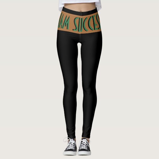 STOP NOOIT LEREN LEGGINGS (Voorkant)