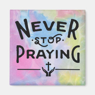 Stop nooit met het bidden van Magnet