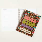 Stop nooit met het kweken van paddenstoel planner (Display)