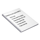 Stop nooit met het Notitieboek (Rechterzijde)