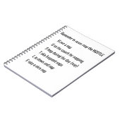 Stop nooit met het Notitieboek (Linkerzijde)