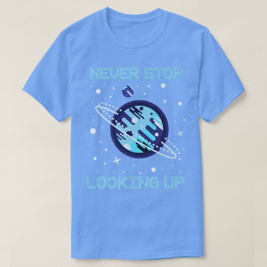 Stop nooit met het opzoeken van de hoogste prijs v t-shirt (Design voorkant)