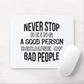 Stop nooit met het zijn van een goede persoonlijke muismat (Met muis)