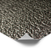 Stop nooit met Inspirerend fitness Dumbell Poster (Hoek)