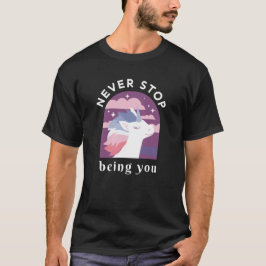 Stop nooit met jou te zijn, Unicorn T-Shirt