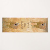 Stop nooit met lachen! Funny horse schilder Yogamat (Voorkant (horizontaal))