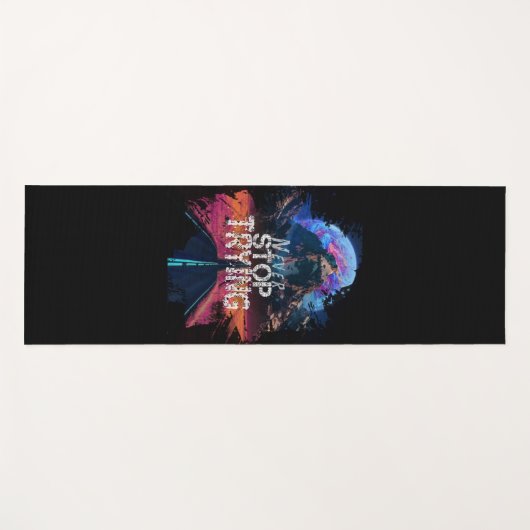 Stop nooit met moderne mannen te proberen yogamat (Voorkant (horizontaal))