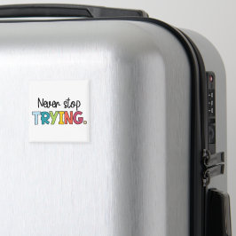 Stop nooit met proberen magneet