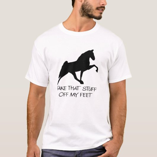 Stop nu met zoeken T-shirt (Voorkant)