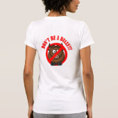 Stop nu pesten: Niet pesten T-shirt (Achterkant)