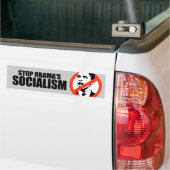 STOP OBAMA-SOCIALISME BUMPERSTICKER (Op Truck)