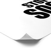 STOP OBAMA SOCIALISME POSTER (Hoek)