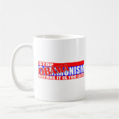 Stop obamanisme! koffiemok (Links)