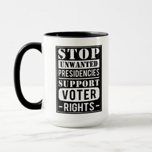 Stop ongewenste presidenten tegen Trump Mok