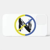 Stop oorlog in het Sierkussen Oekraïne Case-Mate iPhone Case (Achterkant (horizontaal))