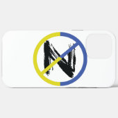 Stop oorlog in het Sierkussen Oekraïne Case-Mate iPhone Case (Achterkant (horizontaal))