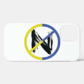 Stop oorlog in het Sierkussen Oekraïne Case-Mate iPhone Case (Achterkant (horizontaal))