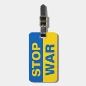 Stop oorlog Oekraïne Bagagelabel (Voorkant verticaal)