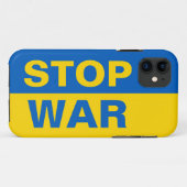 Stop oorlog Oekraïne Case-Mate iPhone Case (Achterkant (horizontaal))