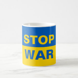 Stop oorlog Oekraïne Koffiemok