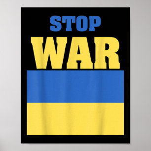 Stop oorlog - Oekraïne Poster