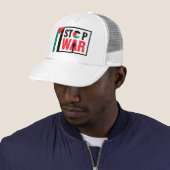 Stop Oorlog - Palestijnse Levens Matter - Vrijheid Trucker Pet (In situ)