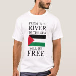 Stop oorlog / Steun Gaza & Palestina T-shirt<br><div class="desc">Dit T-shirt is ontworpen om Palestina te ondersteunen en de boodschap van vrede te verspreiden. Een "Ik sta voor Palestina"-t-shirt is meestal ontworpen als een kledingstuk dat een politieke boodschap bevat ter ondersteuning van de Palestijnse zaak voor zelfbeschikking en mensenrechten.</div>