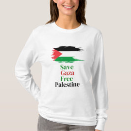 Stop oorlog / Steun Gaza & Palestina T-shirt