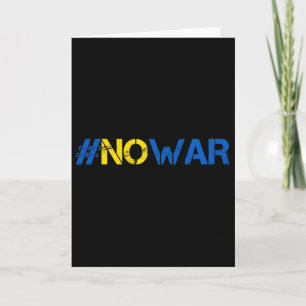 Stop Oorlog Steun Oekraïne T-shirt #nowar Sta Bij  Kaart