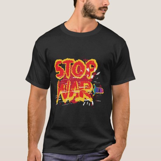 STOP OORLOG T-SHIRT (Voorkant)