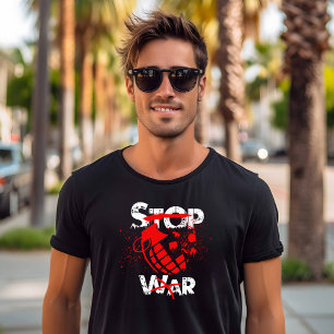 Stop Oorlog - Vrede, liefde en geen bommen meer T-shirt