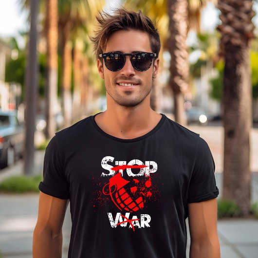 Stop Oorlog - Vrede, liefde en geen bommen meer T-shirt